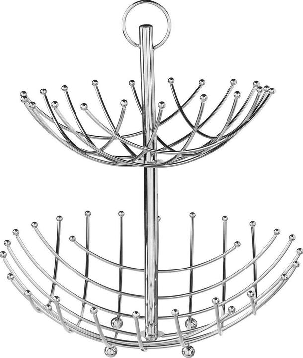 5Five Elegante Obstschale - 2 Körbe