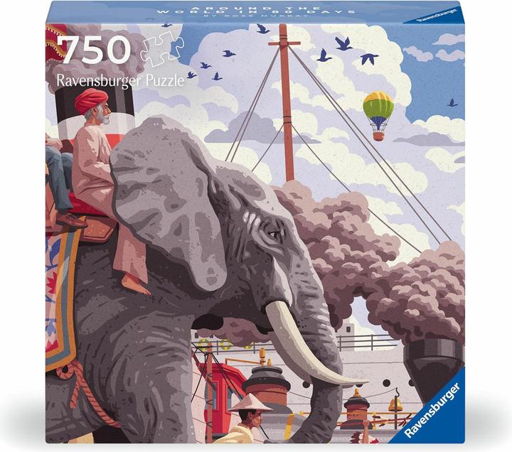 Immagine prodotto Ravensburger Puzzle 12001201 - Il giro del mondo in 80 giorni - Art&soul- puzzle da 750 pezzi per (750 pezzi)