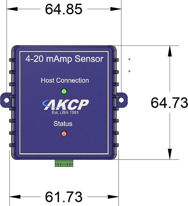 Image du produit AKCP VC40 - Convertisseur 4-20mAmp