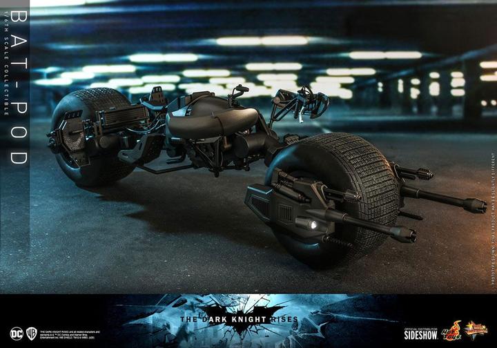 Actual product image Hot Toys Batman - The Dark Knight Rises "Bat-Pod" Movie Masterpiece Vehicle