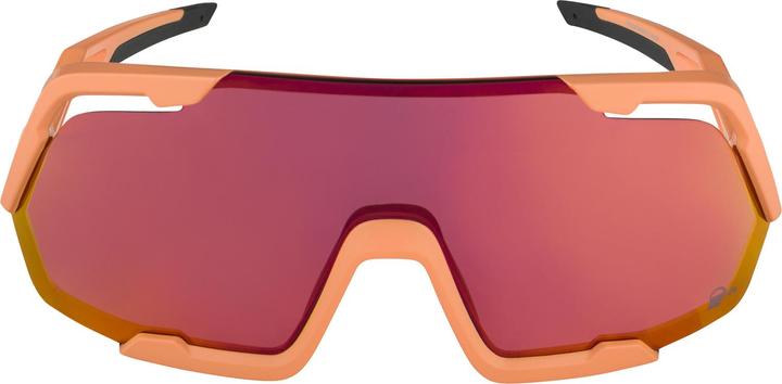 Immagine prodotto ALPINA SPORTS Rocket Q-Lite (Specchio rosa pesca opaco, Pink)