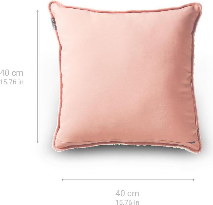 Actual product image Medisana HC 100 Interior Cushion Line rose (40 x 40 x 18 cm)
