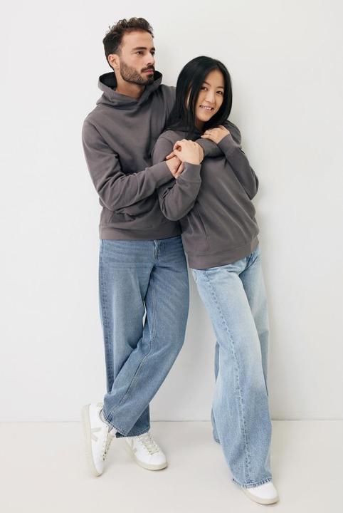 Actual product image Universal Textiles Unisex Adult Yengo Recycled Cotton Side Pocket Hoodie (L)