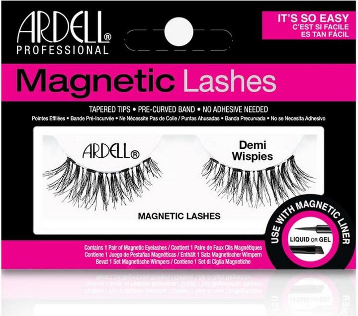 Actual product image Ardell Single Magnetic Lashes - ideal in combination with the Magnetic Lash Liner (Style Demi Wispies) (Artificial eyelashes)
