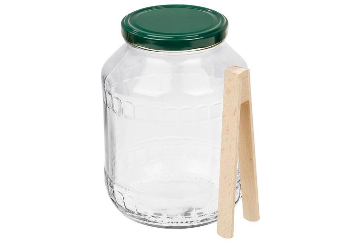 Produktbild Childhome HI Gurkenglas m.Zange 2650ml (6 Stk., 2.65 l)