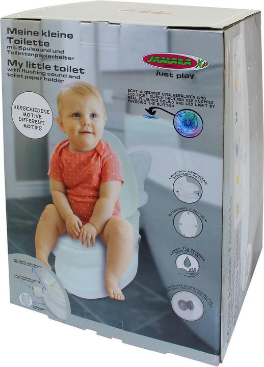 Image du produit Jamara Mes petites toilettes Eléphant avec son de chasse d'eau et support de papier toilette