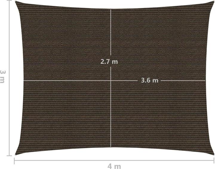 Actual product image VidaXL Sonnensegel (300 x 400 cm)