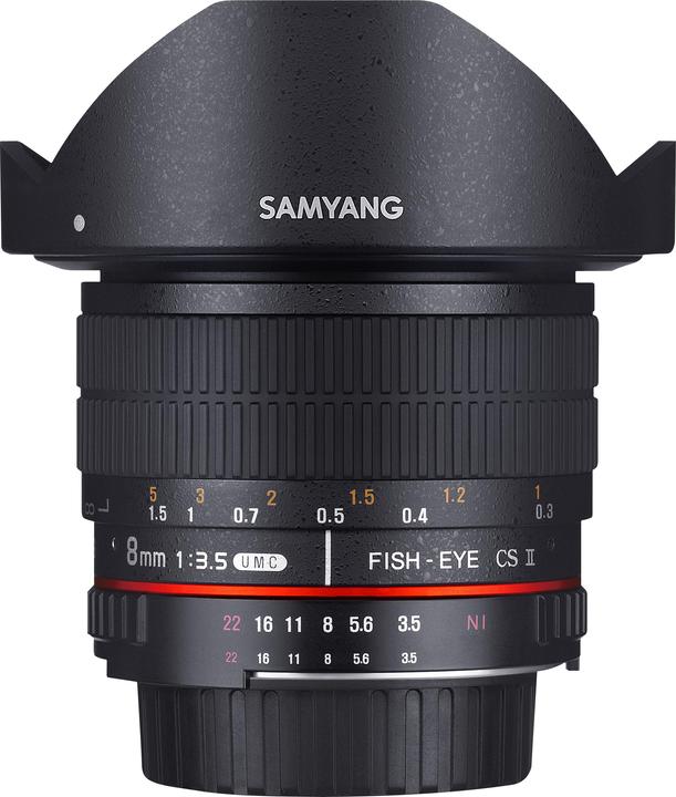 Samyang 8mm F3.5 CSII Sony A-mount (Sony A, APS-C / DX)