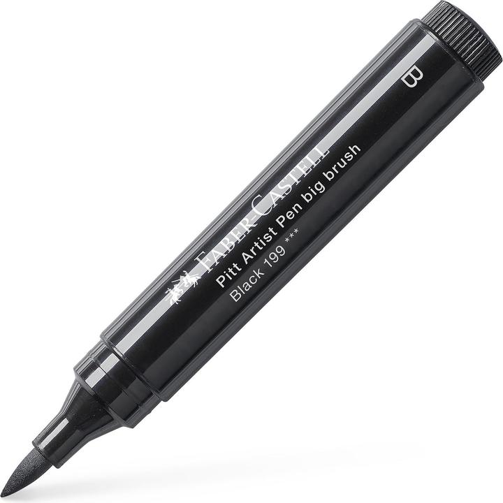 Produktbild Faber-Castell PITT Artist Pen Big Brush schwarz (Schwarz, 1 x)