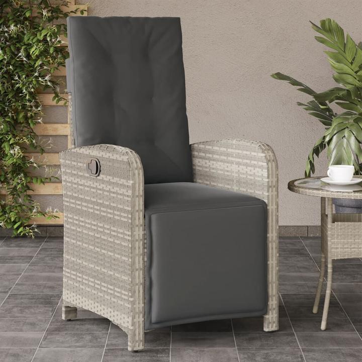 Produktbild VidaXL Gartensessel mit Fussteil Verstellbar