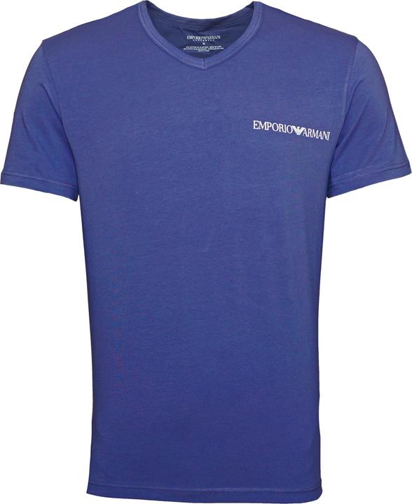 Produktbild Emporio Armani Shirt Basic-T-Shirts mit V-Ausschnitt und Logo-Print in Regular Fit (S)