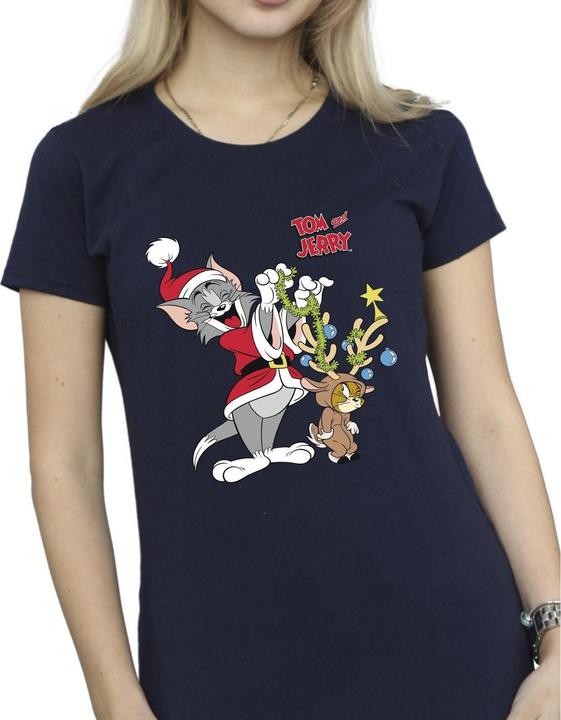 Image du produit Tom & Jerry - T-shirt CHRISTMAS REINDEER - Femme (XXL)