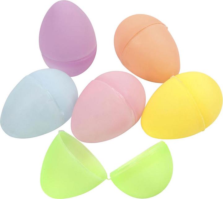 Actual product image Creativ Company Eggs pastel colours (1 x, 7 x 18 x 17 cm)