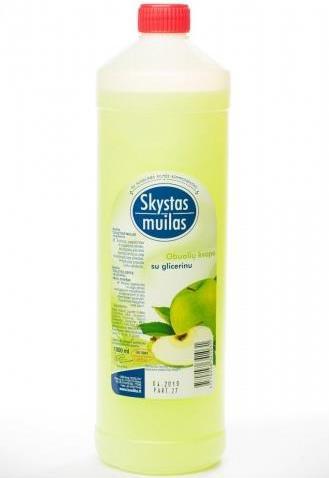Actual product image No Name Liquid Soap Apple Arom With Glic 1000ml (Liquid soap, 1000 ml)