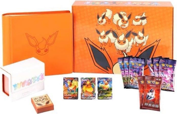 Actual product image Pokémon Flareon Exclusive Gift Collection Box - CHN (Chinese, Box Set & Collection)