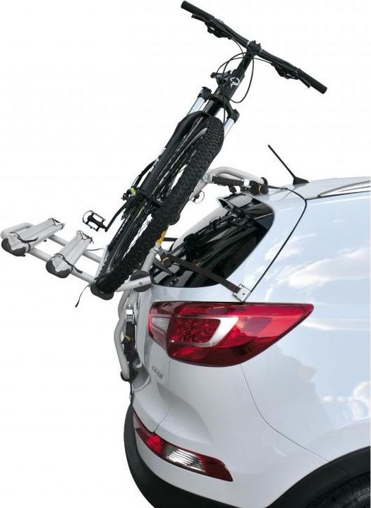 Actual product image Peruzzo Padova Alu 3 Grey Rear Bicycle Carrier for 3 BicyclesVelotrack