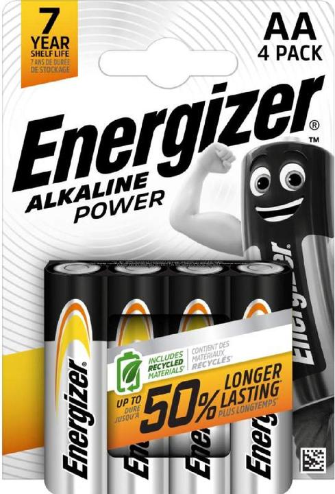 Actual product image Energizer Alkaline Power (4 pcs., AA)
