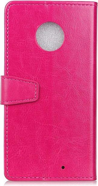 Image du produit MU Classic Crazy Horse Couverture cuir Bookcover Housse (Motorola Moto X4)