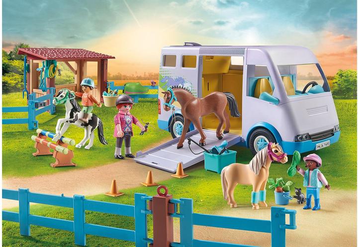 Immagine prodotto Playmobil Scuola di equitazione per dispositivi mobili (71493, Cavalli Playmobil della cascata)