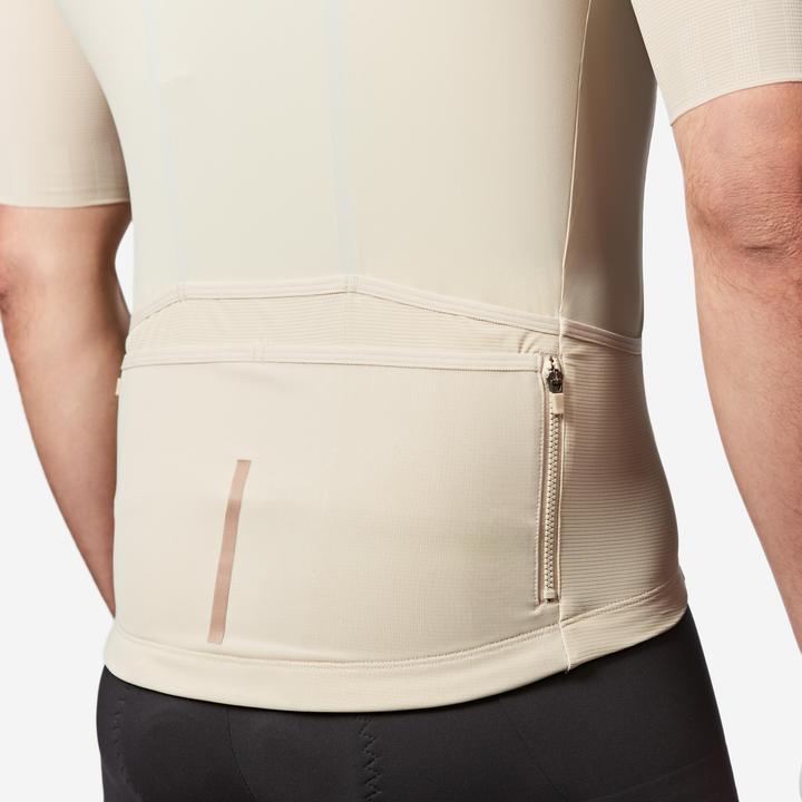 Actual product image Van rysel Radtrikot kurzarm Sommer Rennrad EDR Ultra beige (S)