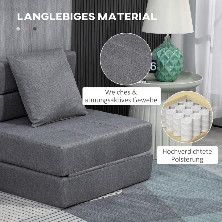 Image du produit Homcom Fauteuil-lit