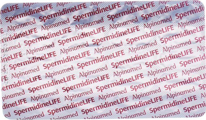 Nährwerte und Zutaten Alpinamed Spermidinelife Original Kaps 60 Stk (60 Stück, Kapseln, 80 g)