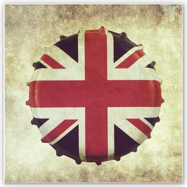 Actual product image Trenddeko British crown cork (40 x 40 cm)