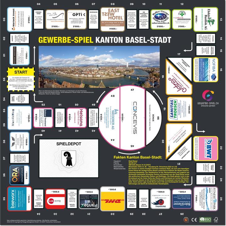 Actual product image Gewerbe-Spiel Canton of Basel City (German)