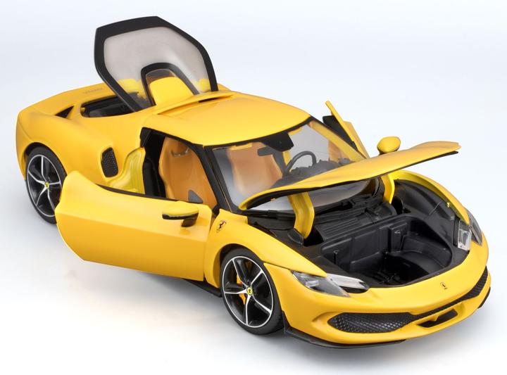 Immagine prodotto Bburago Ferrari R&P 296 GTB 1/18 giallo