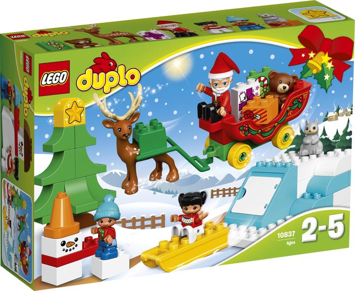 LEGO Winterspass mit dem Weihnachtsmann (10837)