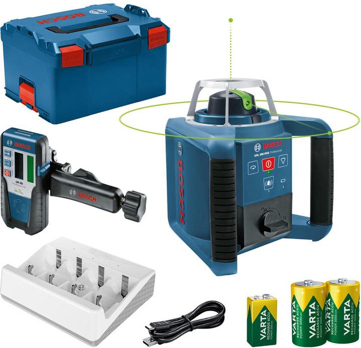 Immagine prodotto Bosch Professional Laser rotante GRL 300 HVG + LR 1 G in L-BOXX