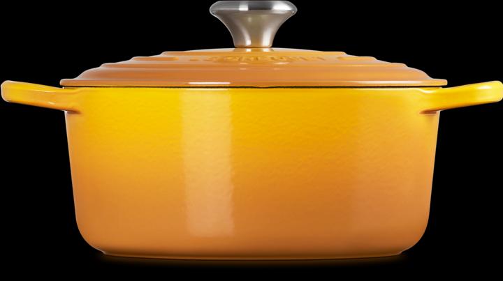 Immagine prodotto Le Creuset Tostapane Signature rotondo 24 cm Nectar (24 cm, Pirofila + casseruola, Ghisa, Smalto)