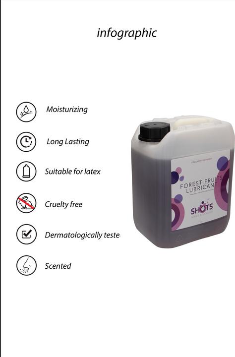 Produktbild Doc Johnson Forest Fruits Lubricant (5000 ml)