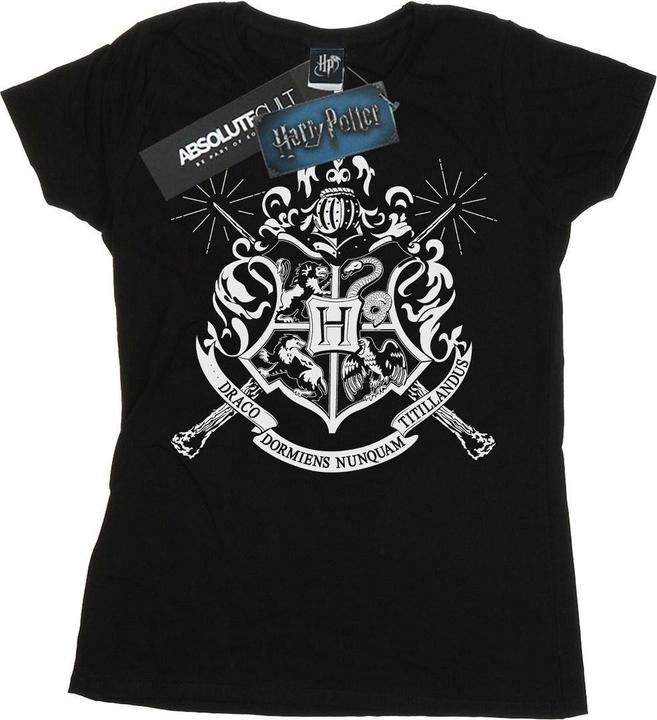 Hogwarts Badge Wands TShirt (XL)