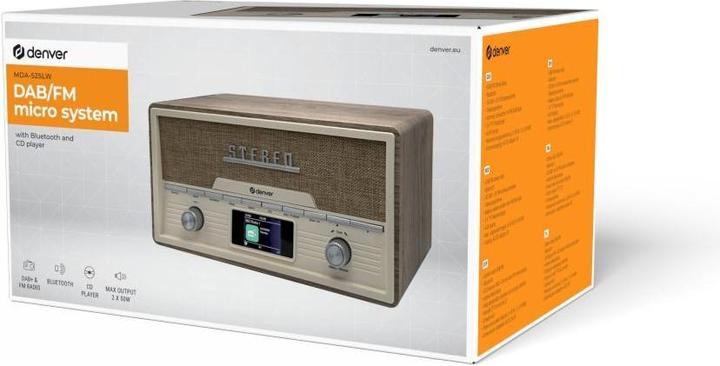 Produktbild Denver MDA-525 (DAB+, UKW, FM, Bluetooth)