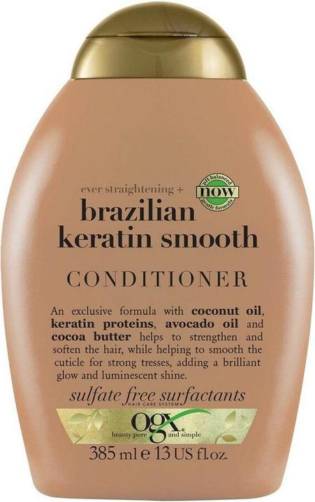 Organix Brazilian Keratin Smooth Conditioner Smoothing Conditioner With Brazilian Keratin (385 ml)