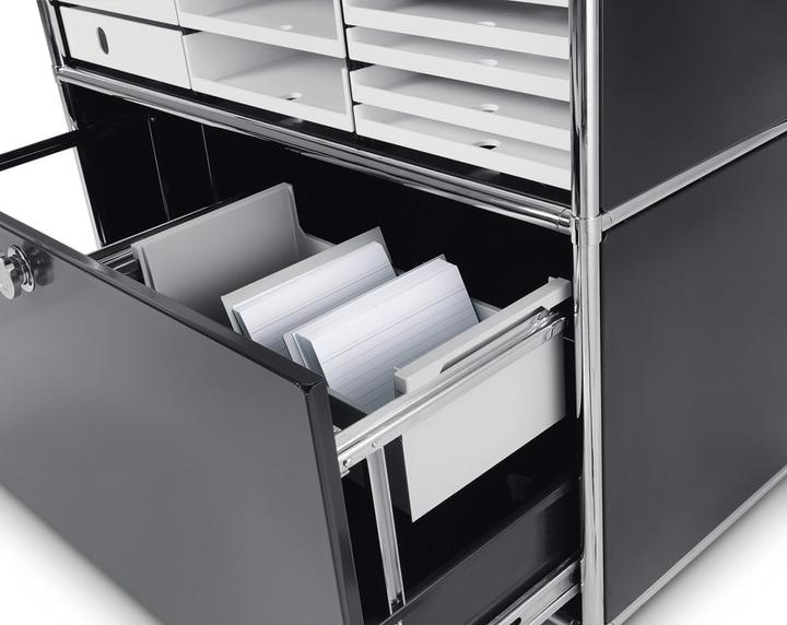 Actual product image Styro Card index box A5 cross grey (A5)