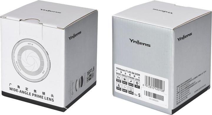 Actual product image Yongnuo Auto Focus Lens for Sony (Sony E, APS-C / DX)