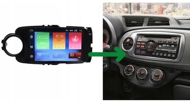 Produktbild No Name Radio Gps Navigation Toyota Yaris Iii 11-19 Android (9")