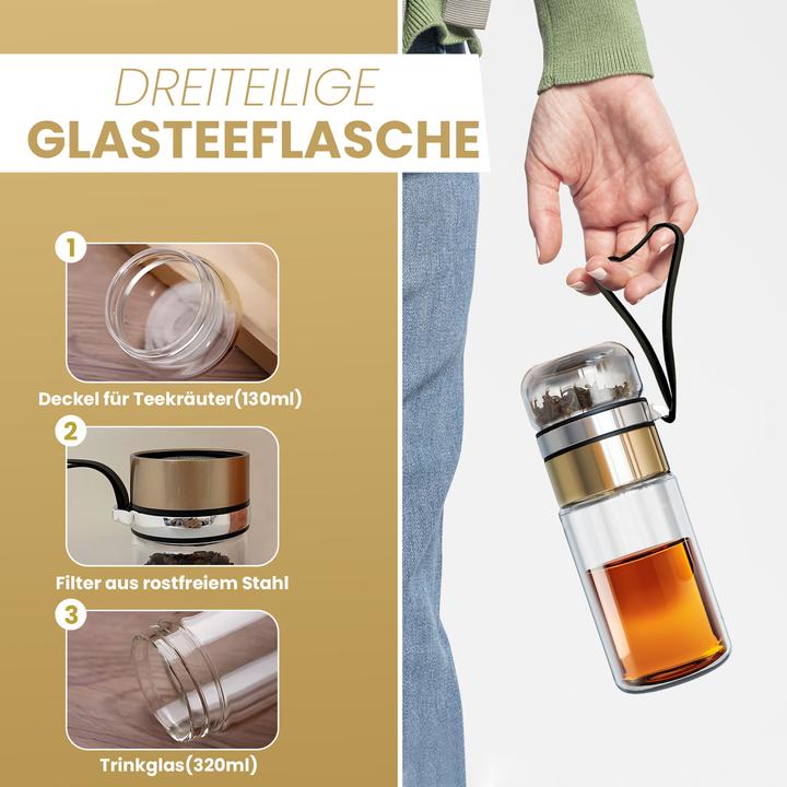 Actual product image Gewürzladen Näfels Drehbare Teeflasche (0.32 l)