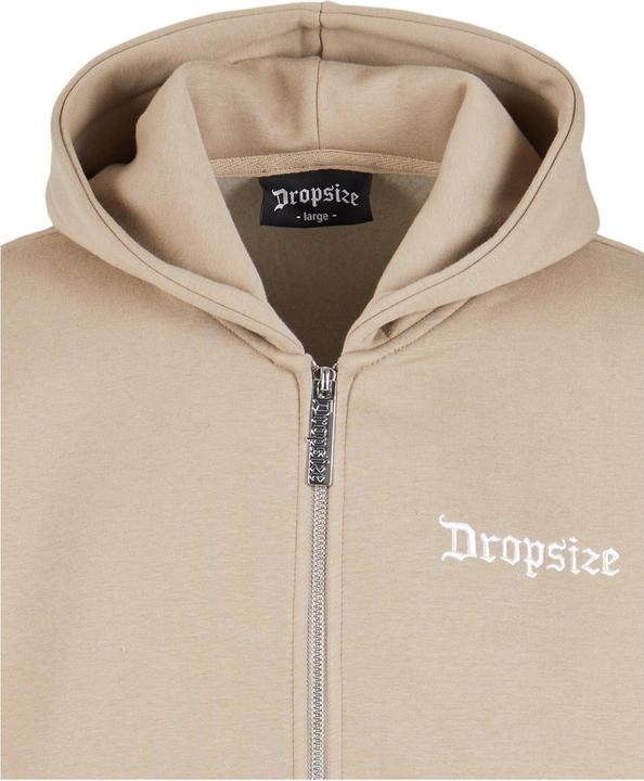 Actual product image Dropsize Super Heavy Oversize Blank Zip Hoodie - 124661 (XS)