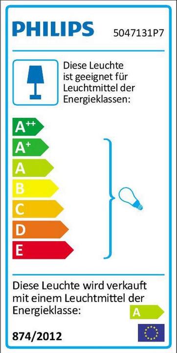 Etichetta energetica Philips Tinta Buckram Base (250 lm, GU10)