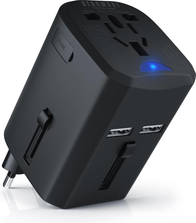 Actual product image Bearware Universal travel plug