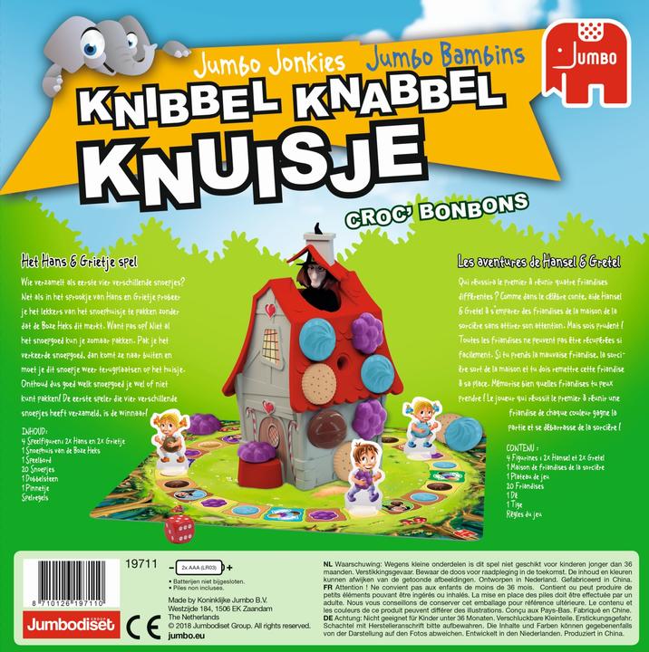 Produktbild Jumbo Knibbel Knabbel Knuisje (Deutsch, Französisch)