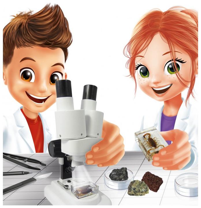 Actual product image Buki Stereo Microscope 3D
