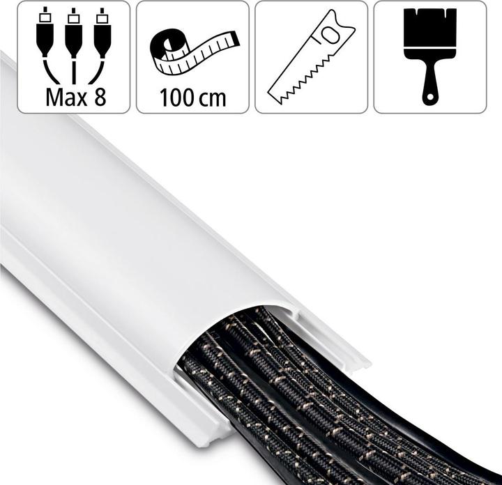 Immagine prodotto Hama Canalina per cavi (Tubazione, 100 cm)