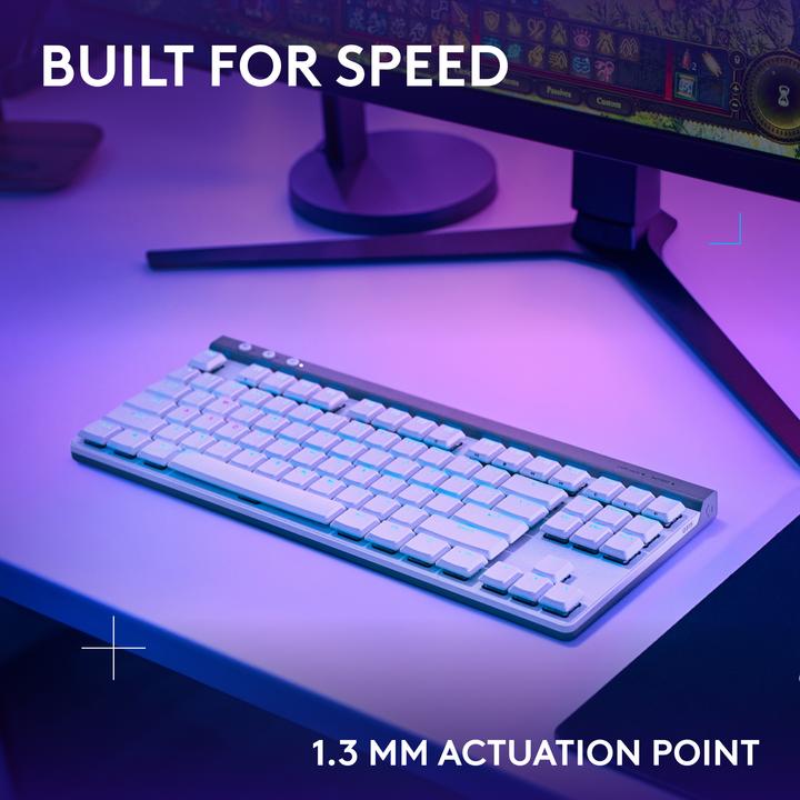 Actual product image Logitech G515 Lightspeed (Eng. Int., Wireless, Cable)