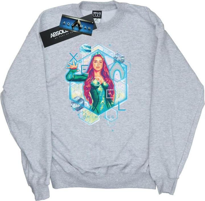 Actual product image Mens Aquaman Mera Geometric Sweatshirt (S)