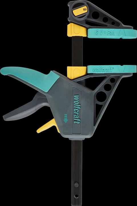 Actual product image wolfcraft wolfcraft 1 EHZ - Einhandzwinge PRO 100/150mm (150 mm)