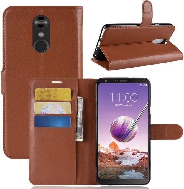 Produktbild MU Classic Litchi Leder Bookcover Series (LG Stylo 4, LG Q Stylus)